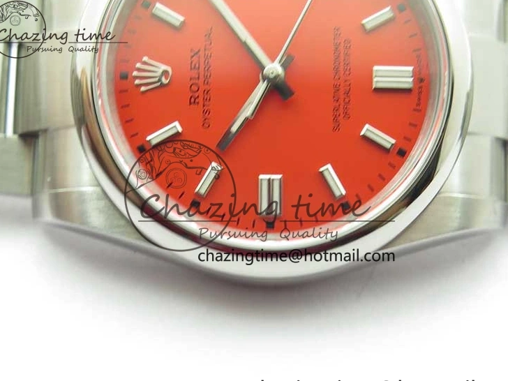 0510 Seasonal Oyster Perpetual 36mm 126000 BP Best Edition Red Dial on SS Bracelet 2652